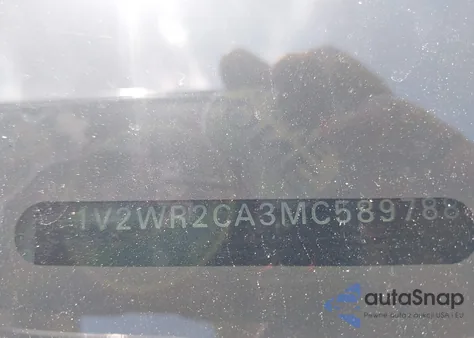 2021 Volkswagen Atlas 3.6L V6 Se W/Technology z USA, uszkodzony, nr VIN 1V2WR2CA3MC589788